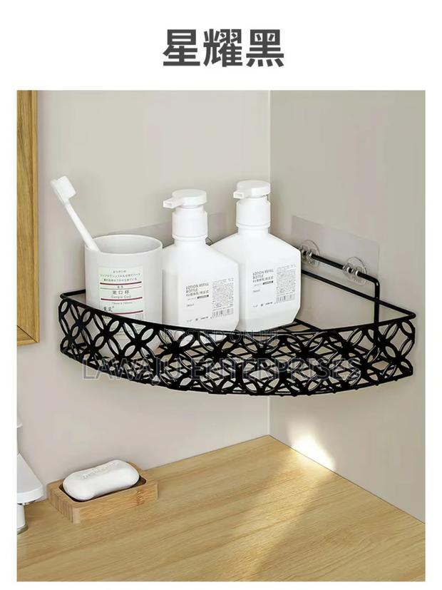 Black Single Corner Rack - main view