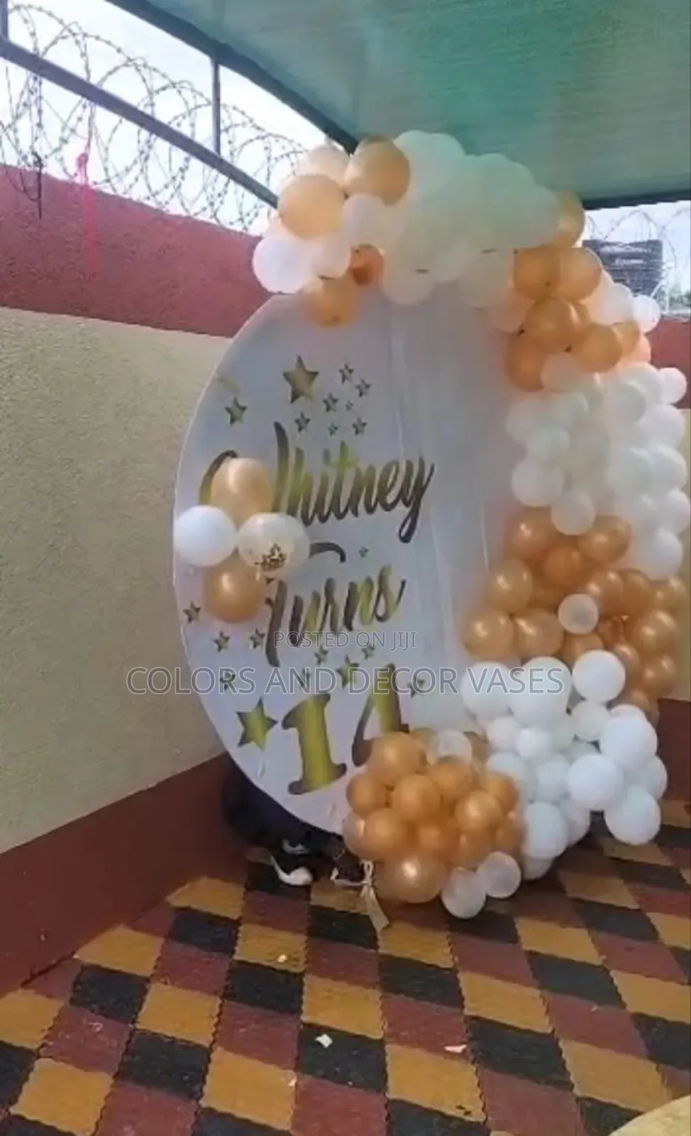 Beautiful Birthday Backdrop for Birthdays