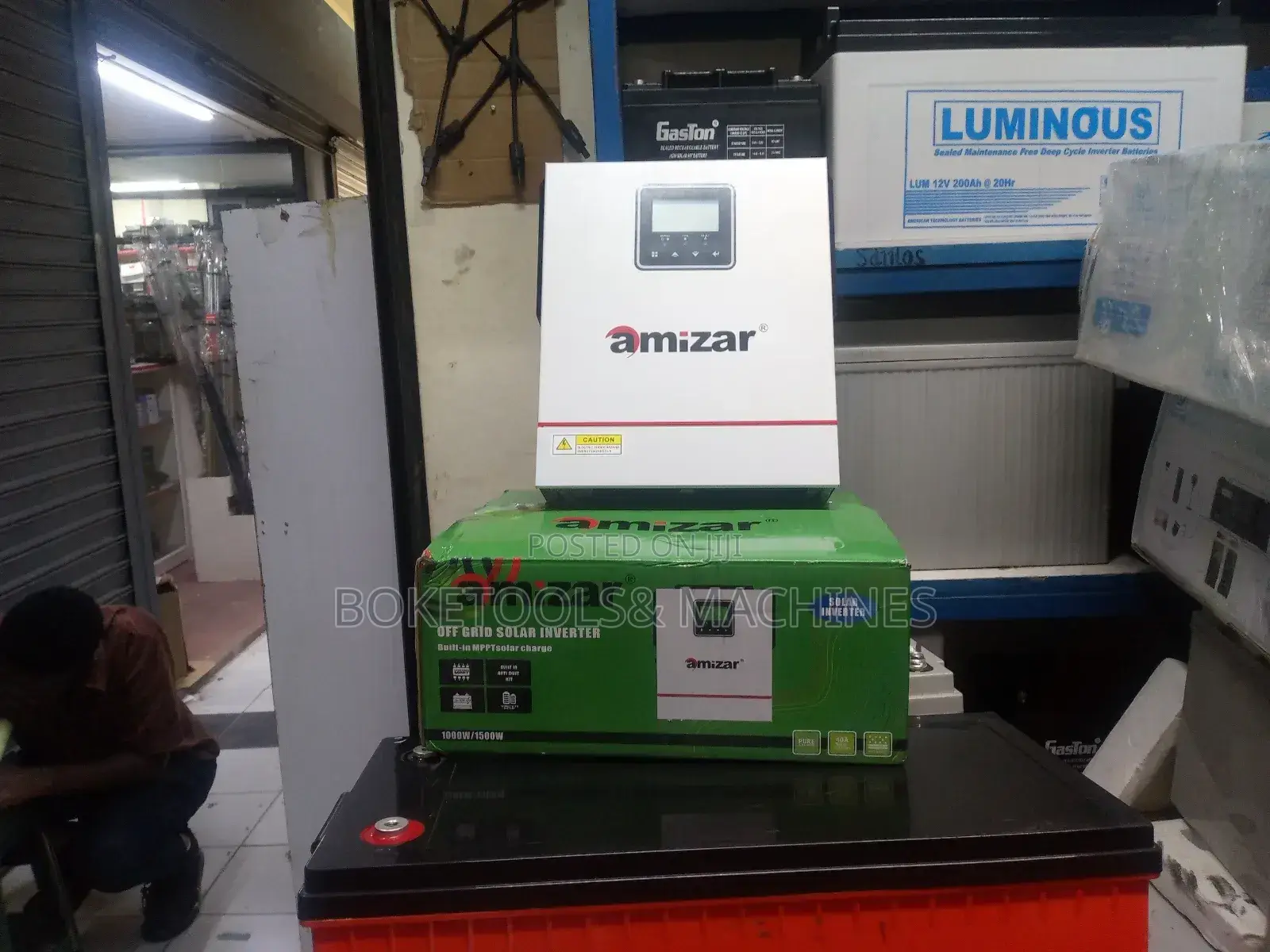 Amizar Hybrid Inverter With Inbuilt MPPT 1kva