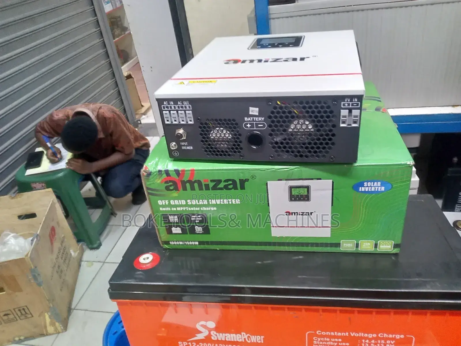 1KVA 1500watts Amizar Hybrid Inverter With Inbuilt MPPT