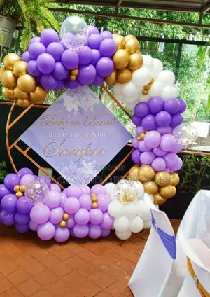 Baby Shower Balloons With Different Rings