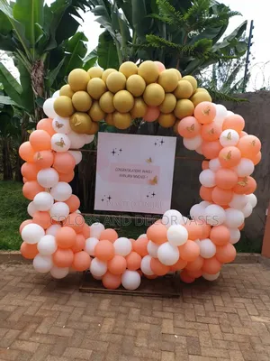Congratulations Balloons Setup