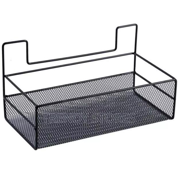 Large Mesh Bathroom Storage Rack - main view