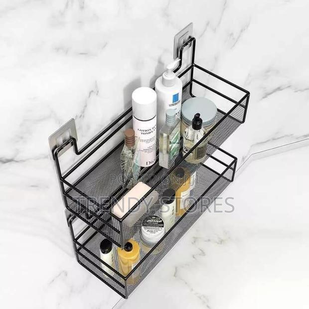 Small Mesh Bathroom Rack
