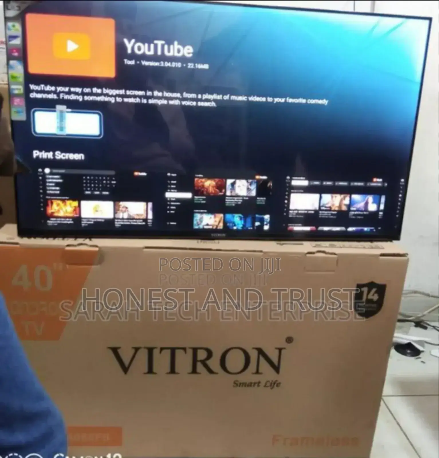 Vitron 40 Inches Smart Tv