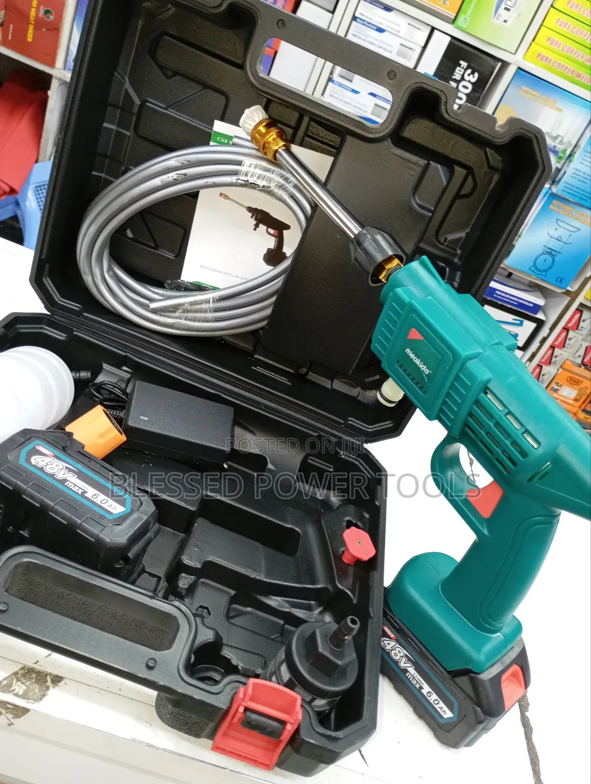 Meakida 48 Volts Cordless Carwash Machine in Nairobi Central Home