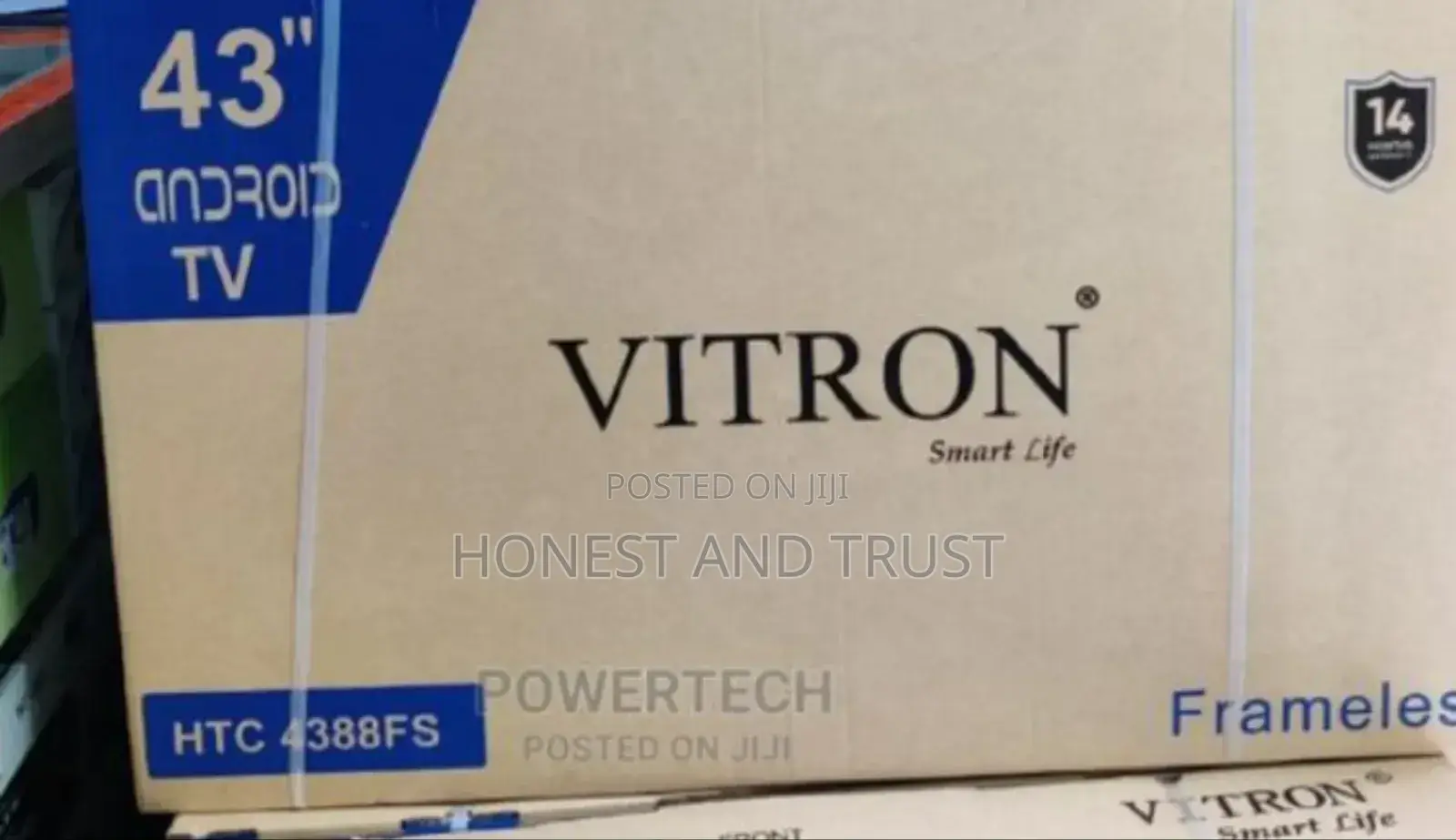 Brand Newvitron 43 Inches Smart Tv