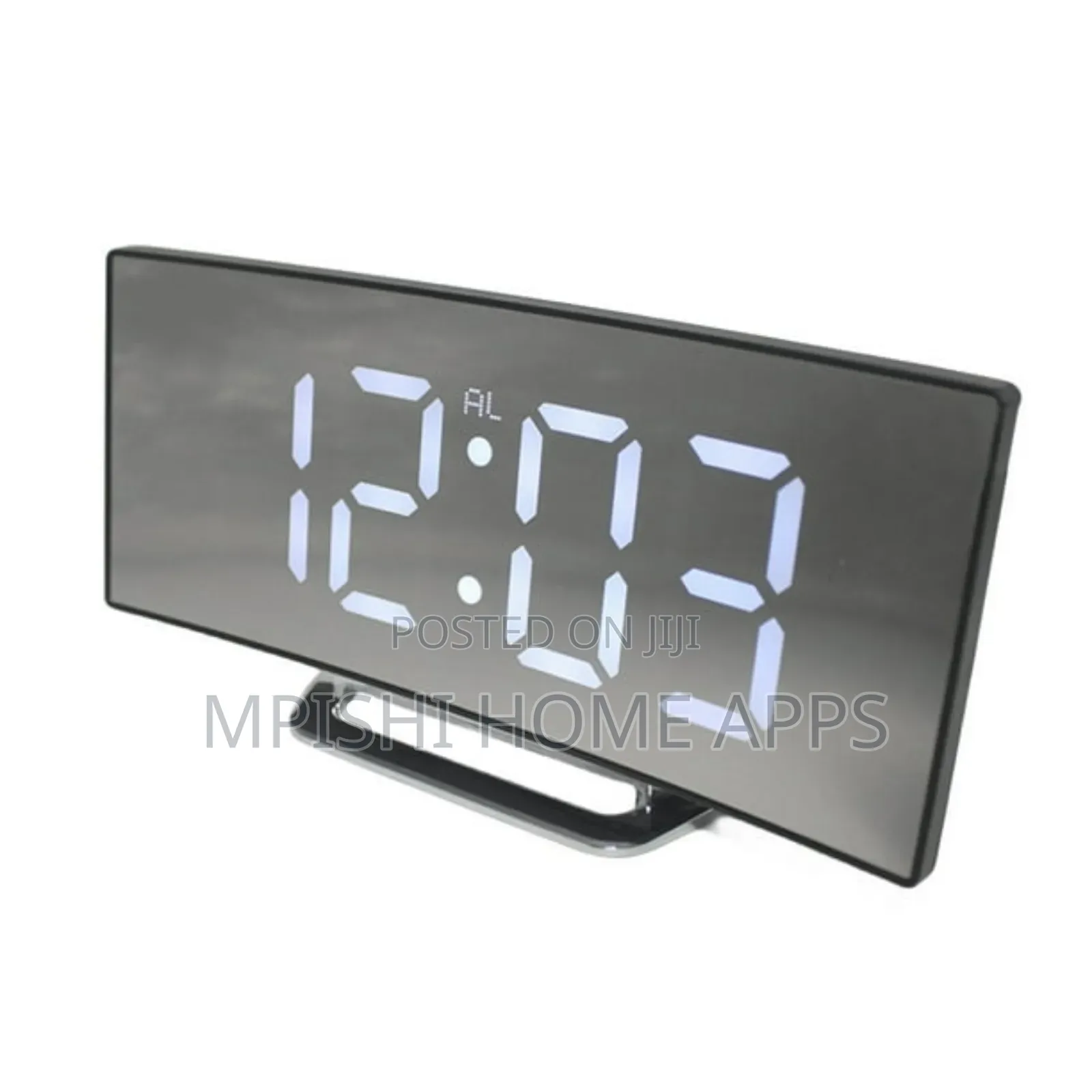 Curved Digital Clock