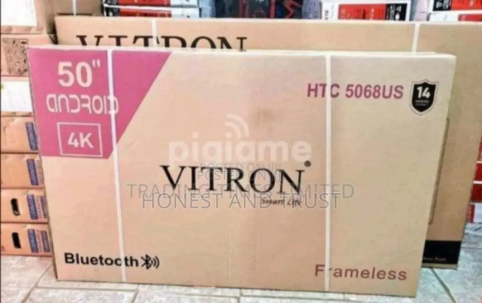 Brand New Vitron 50 Inches Smart Tv