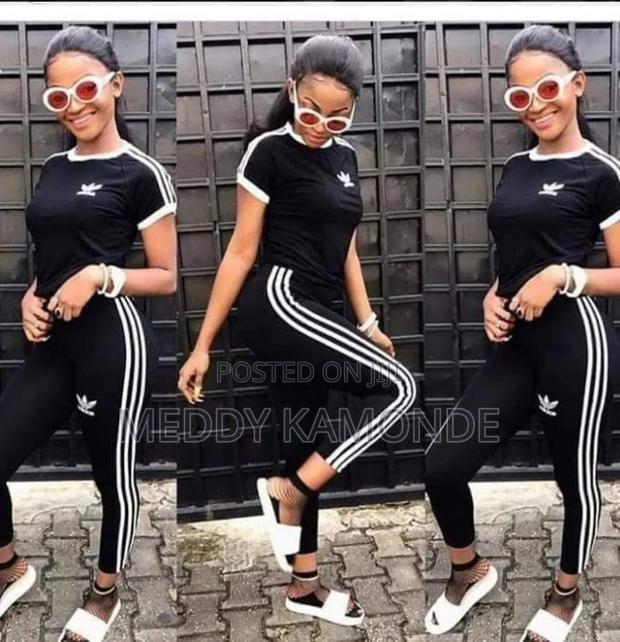 Adidas Tracksuit Maroon Black - thumbnail 2