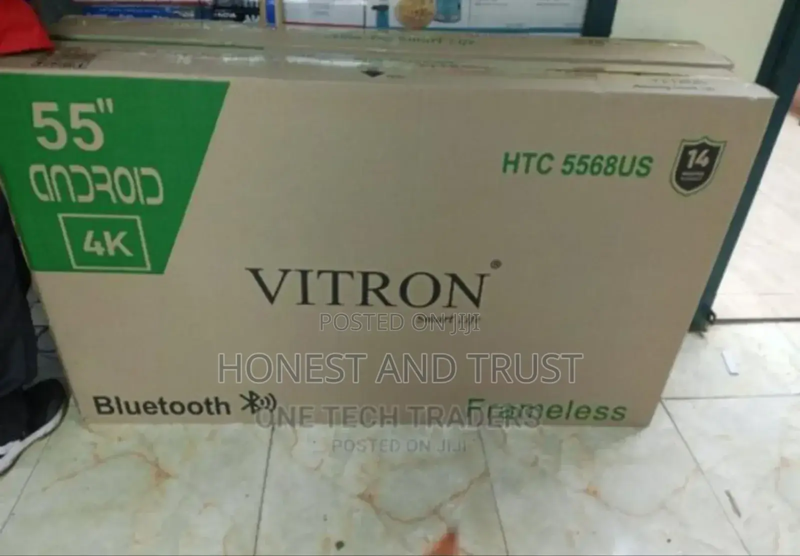 Vitron 55 Inches Smart Tv Frameless