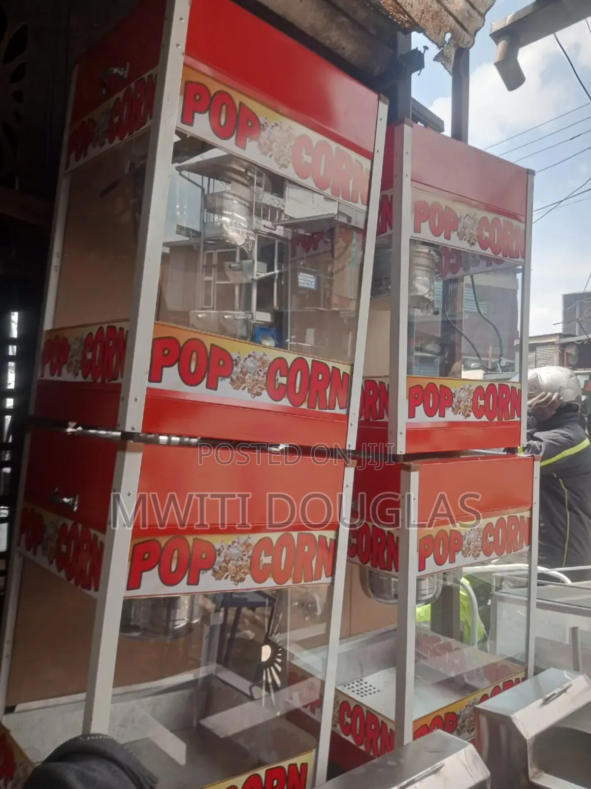 Transparent Popcorn Machine