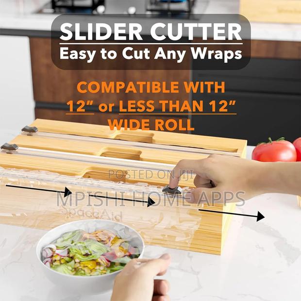 3 in 1 Wrap Organizer With Cutter and Labels - thumbnail 5