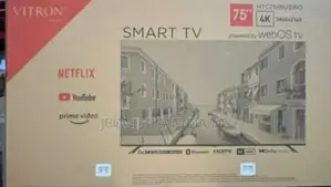 75 Inches Vitron Smart Tv