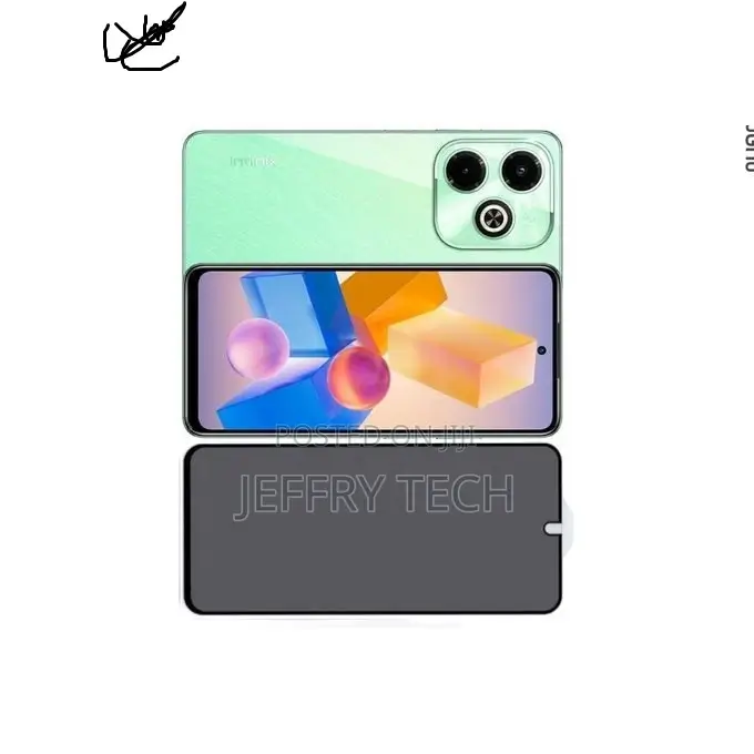 Infinix Hot 40/Hot 40 Pro Latest Strong Anti Drop Privacy Sc