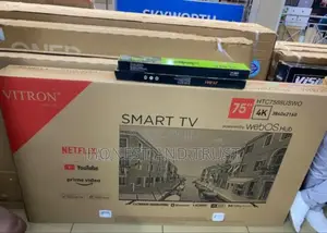 Brand New Vitro 75 Inches Smart Tv