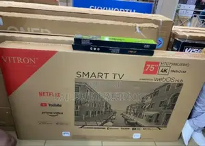 Brand New Vitro 75 Inches Smart Tv