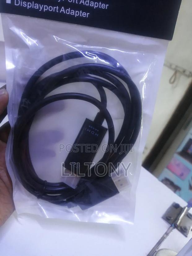 Display Port to Hdmi Cable 1.5mtrs - thumbnail 2