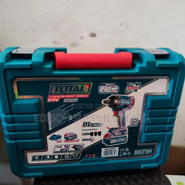 Cordless Impact Wrench Total 500nm 20V 4.0ah Batteries 2pcs - thumbnail 6
