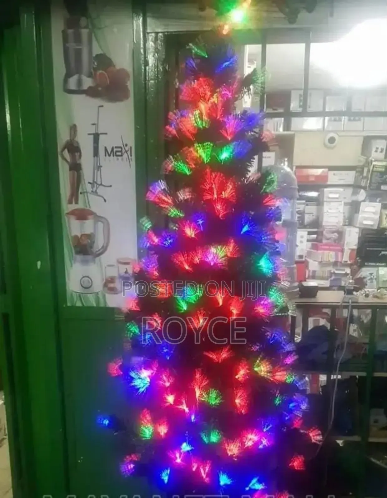 7ft Christmas Tree With Inbuilt Lights