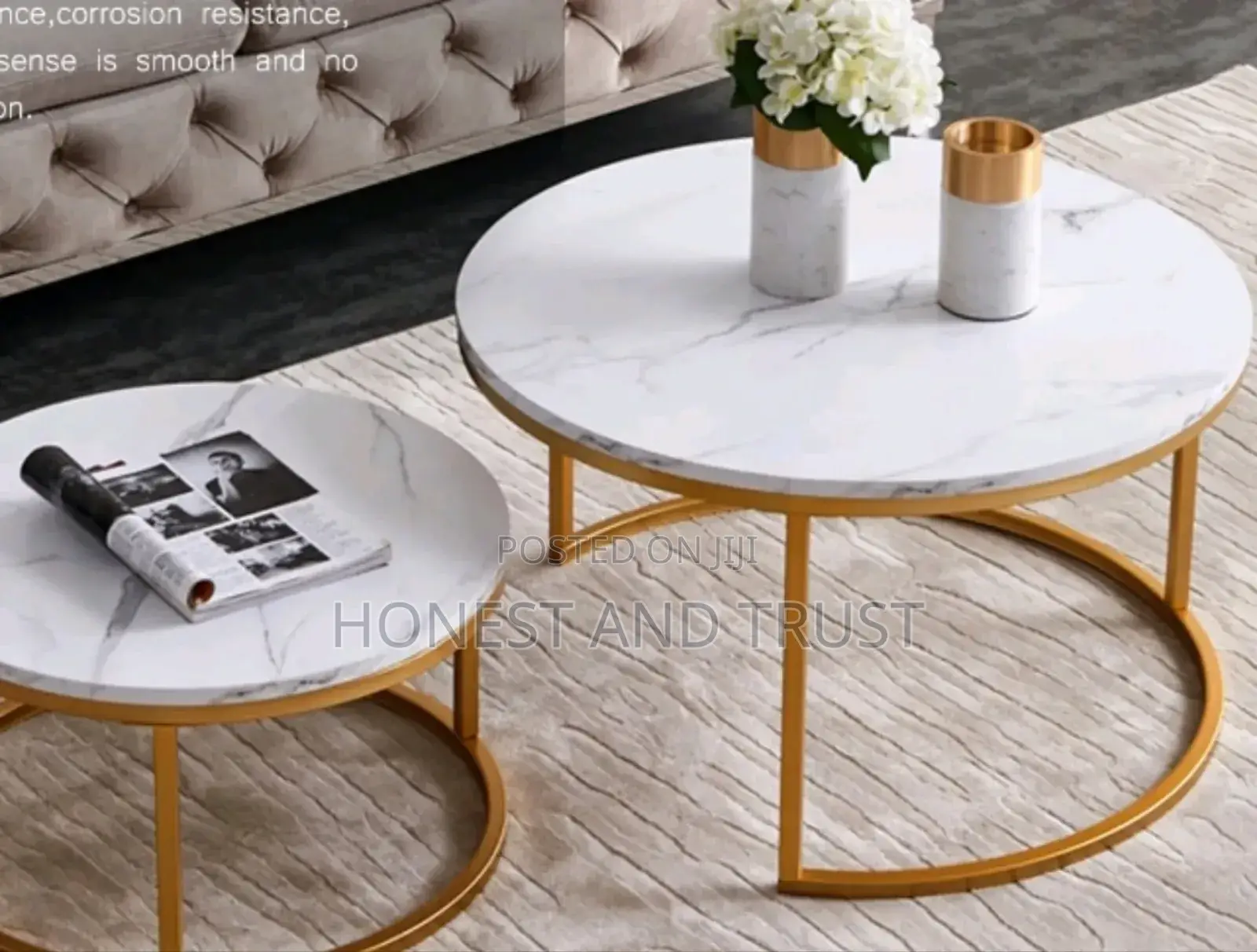 Marble /Nesting Table