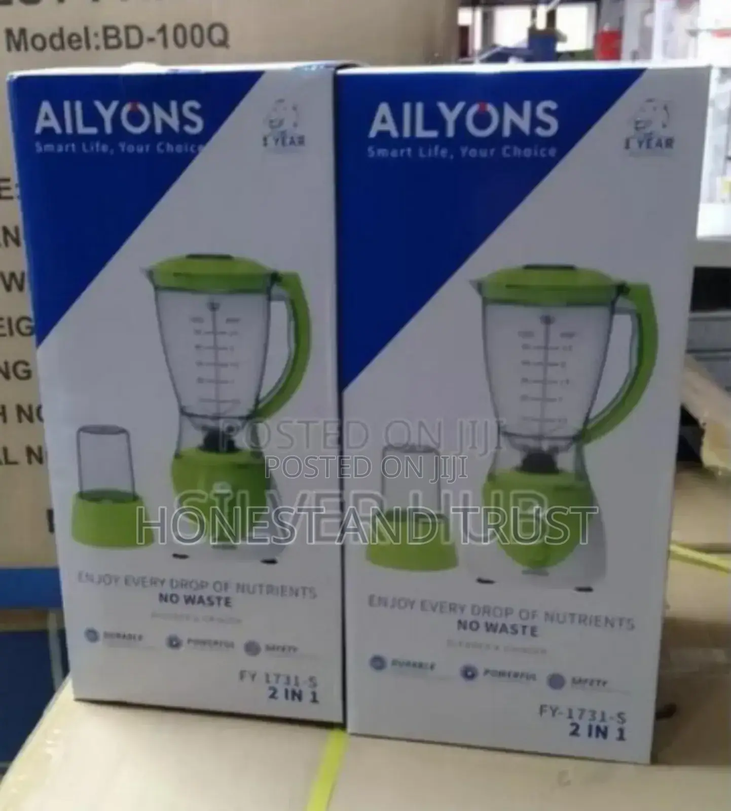 Brand New Ailyons Blender 2 in 1