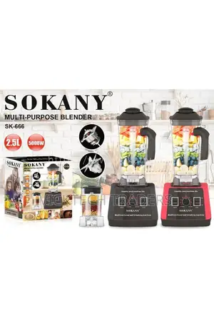 Blender /Sokany 2 In1 Commercial Blender