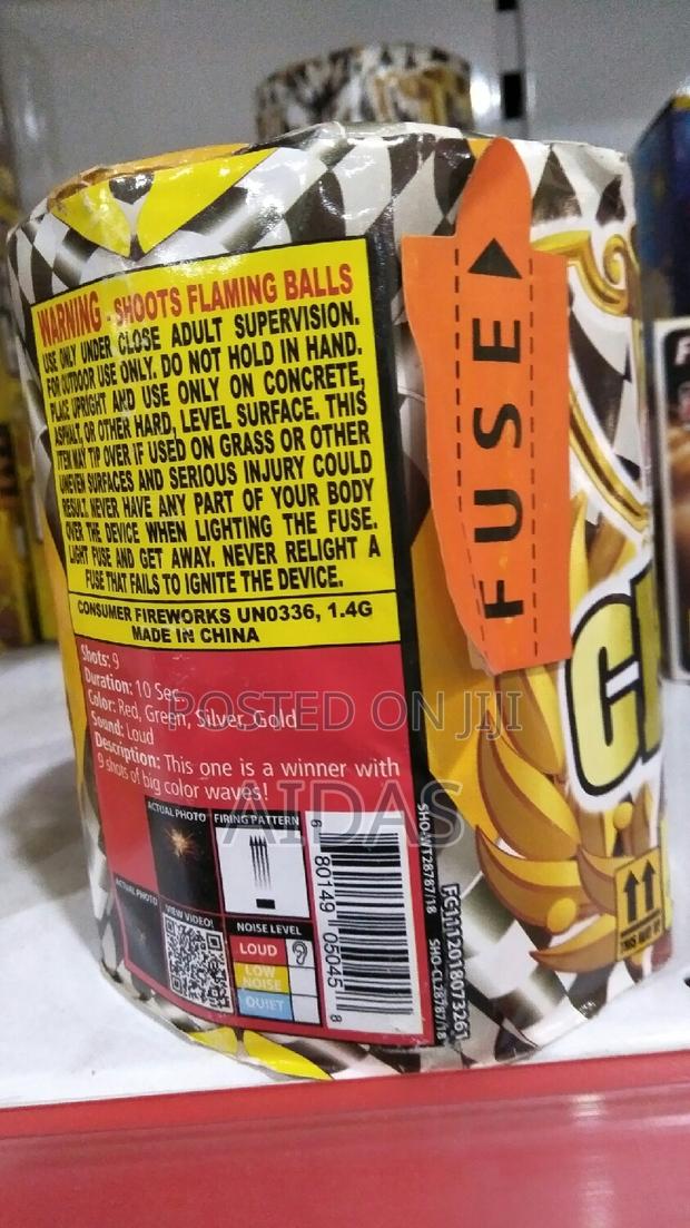 9 Shots Champ Fireworks - main view