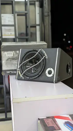 10 Inch Trapezoid Speaker Subwoofer With Amplifier Acti 880w