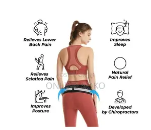 Unisex Pain Relief Lower Back Support Waist Sciatica Belt