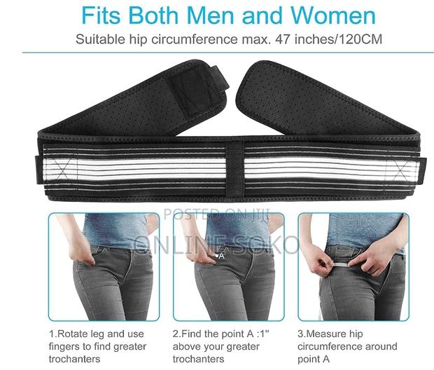 Unisex Pain Relief Lower Back Support Waist Sciatica Belt - thumbnail 5