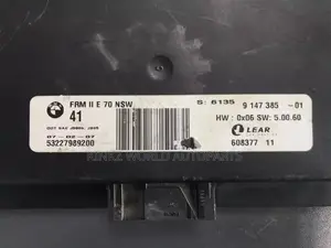 BMW X5 E70 Footwell Light Module Control Unit Ecu FRM Ii NSW