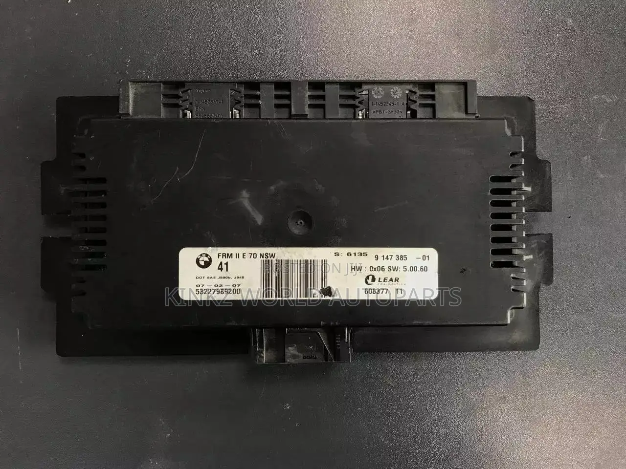 BMW X5 E70 Footwell Light Module Control Unit Ecu FRM Ii NSW
