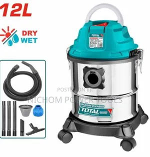 12 Litres Total TVC12202 Wet Dry Vacuum Cleaner