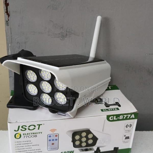 Solar Outdoors IP65 Street Fake Surveillance Cameras Lights