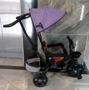 Toddler Tricycle With Canopy and Push Handle – Fun, Safe, An