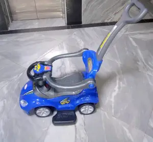 Push Car With Steering Wheel Storage