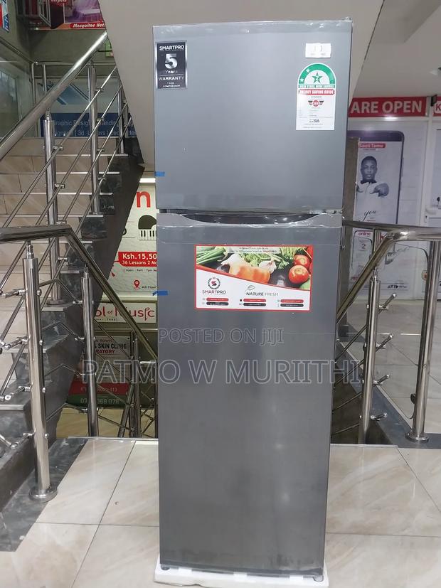 Fridge, Smartpro 168L Refrigerator Double Door, Defrost