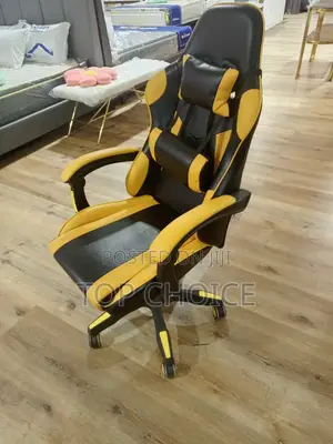 Gaming Chair Yellow /Gray