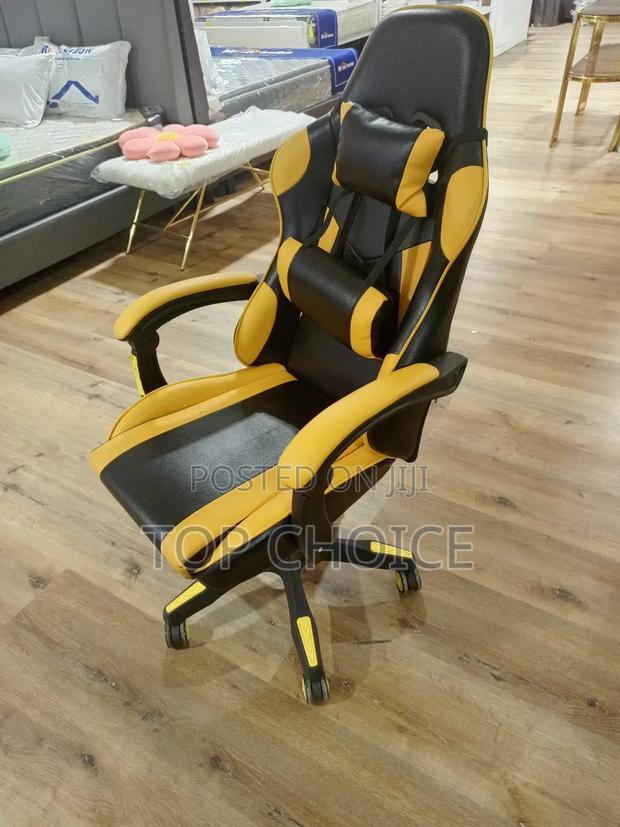 Gaming Chair Yellow /Gray