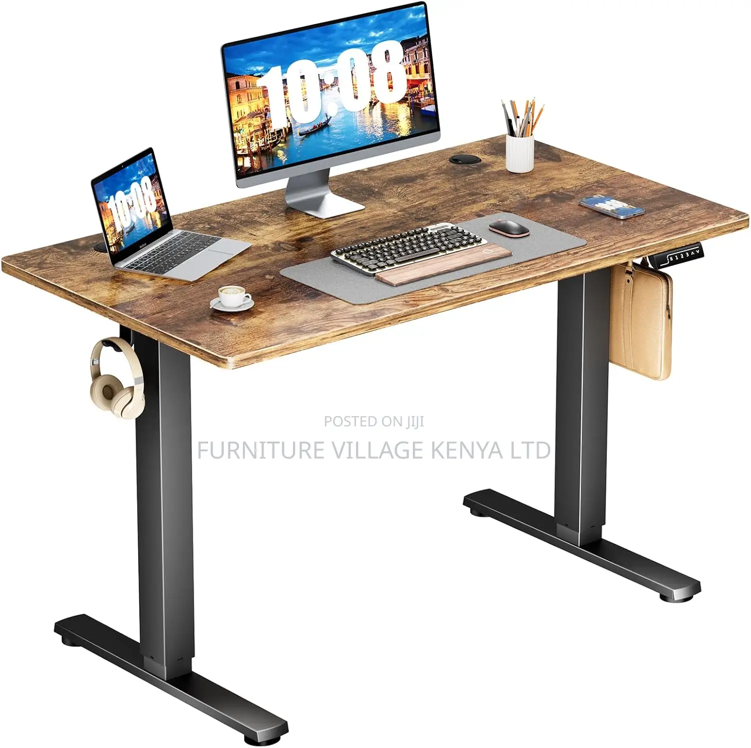 Electric Sit Stand Up Desk for Home Office 140CM