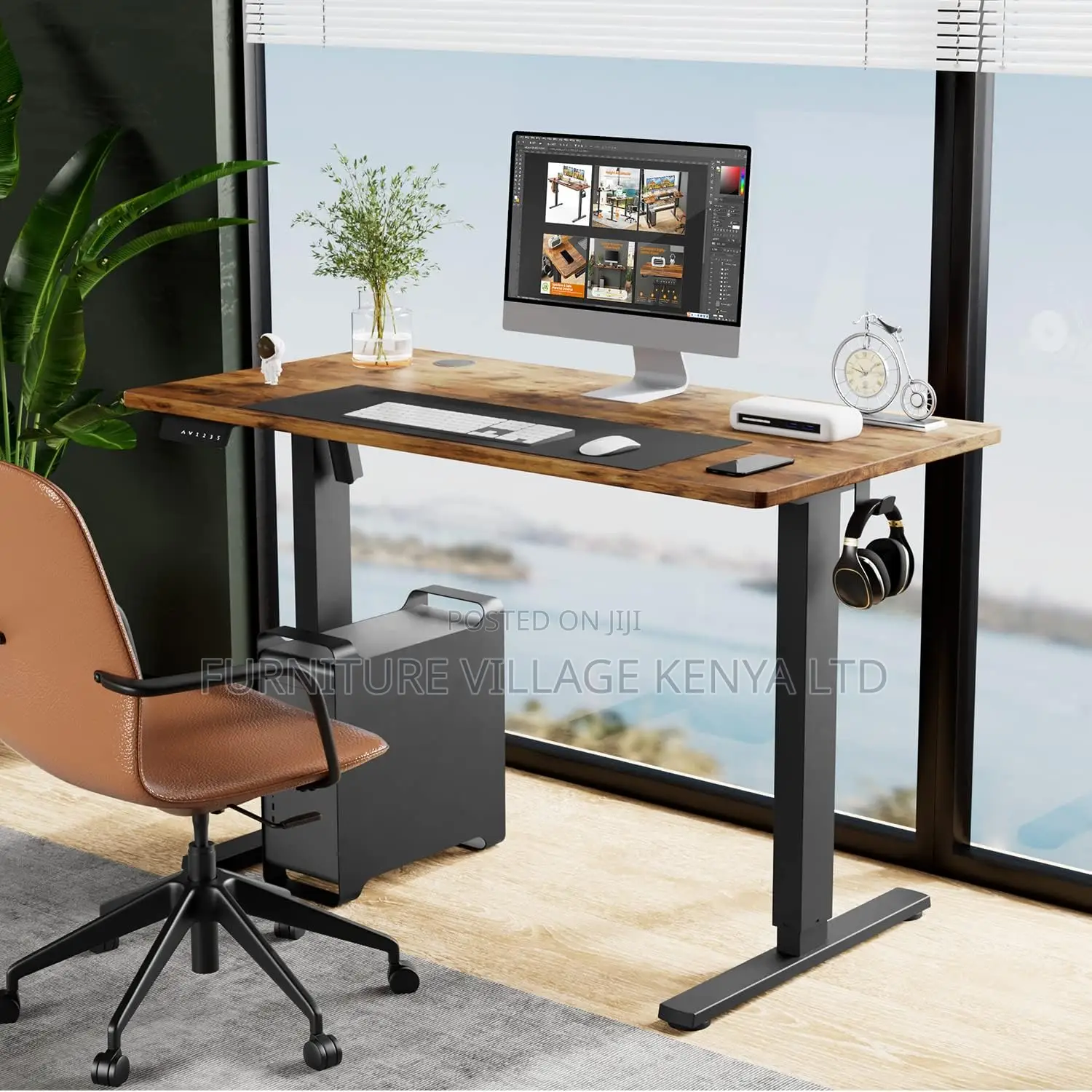 Electric Sit Stand Up Desk for Home Office 140CM