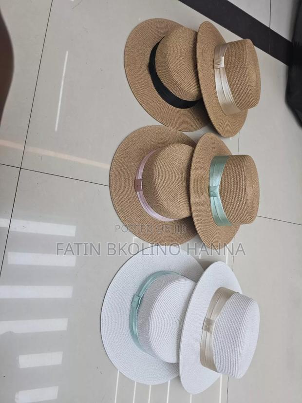 Flat Hat/ Sun Hat / Summer - thumbnail 2