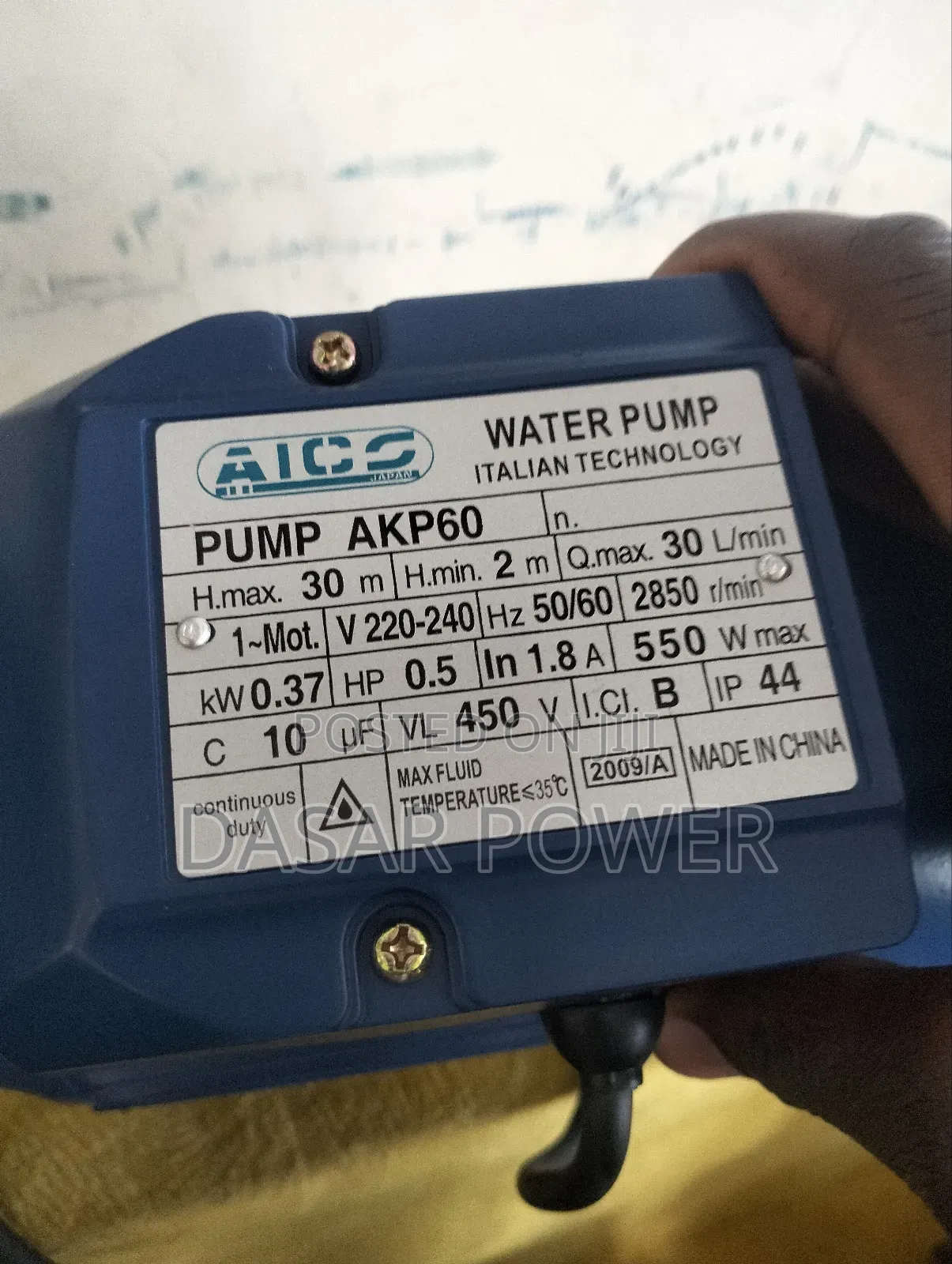 Akp60 Booster Water Pump.