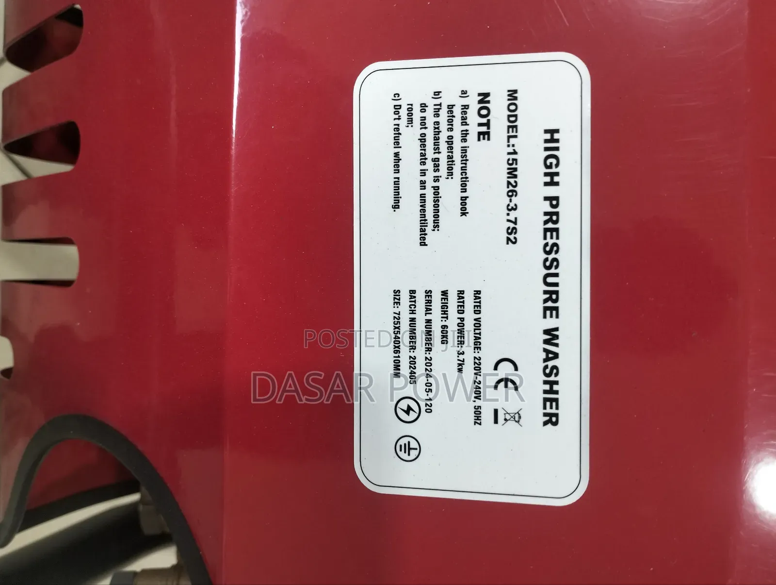 Pioneer Pressure Washer