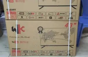 Brand New Wk Smart TV Frameless With Bluetooth