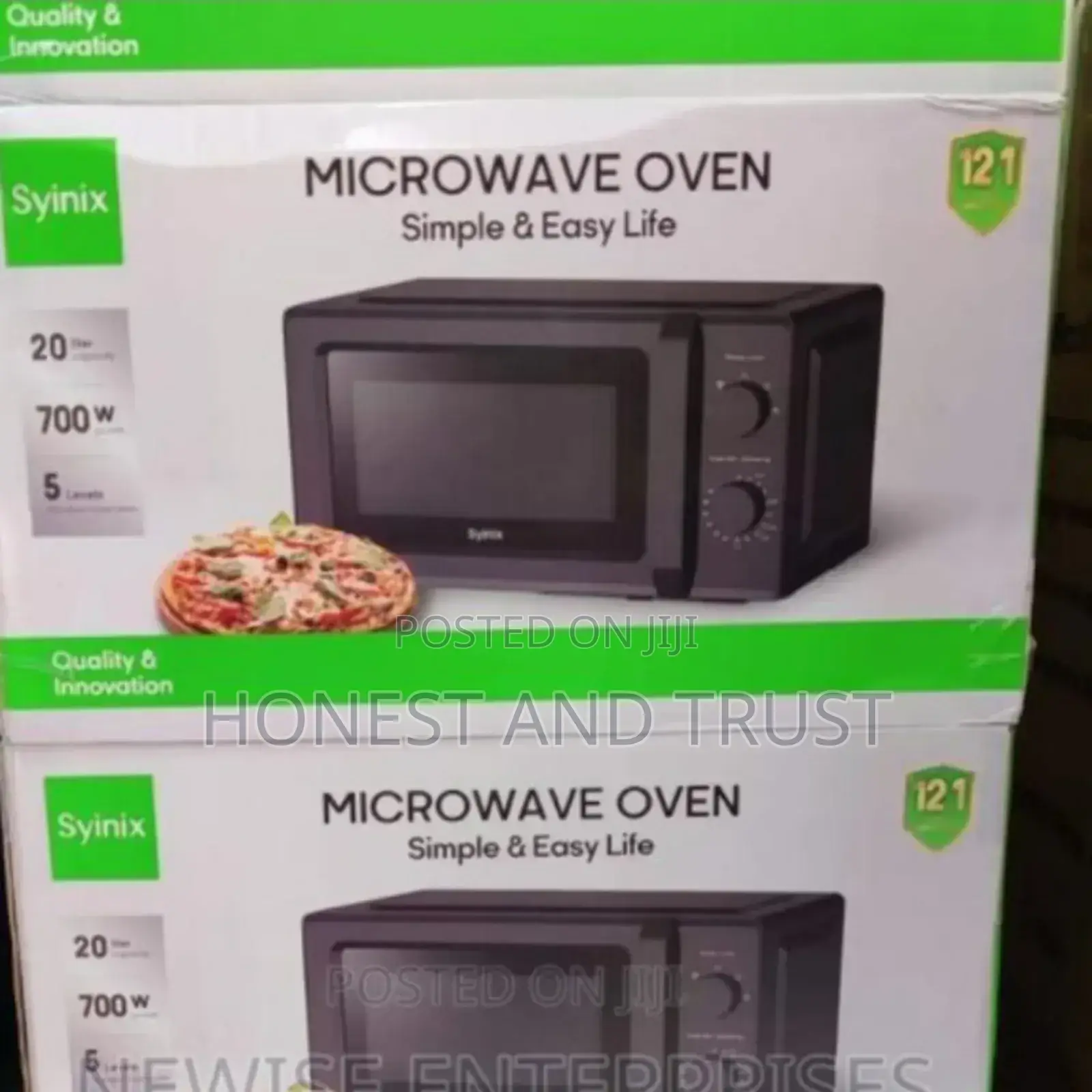20 Litres Manual Syinix Microwave