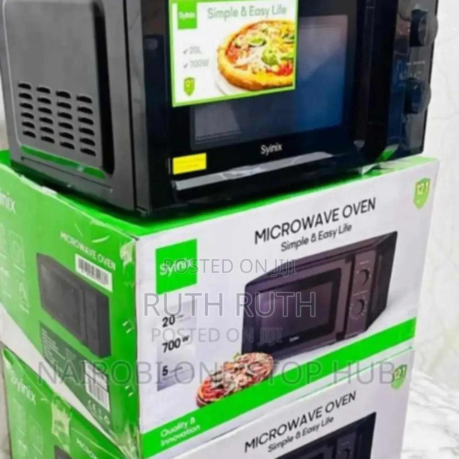 Brand New 20 Litres Syinix Manual Microwave
