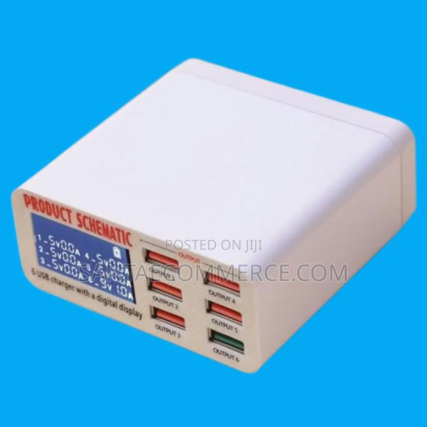 6 Port USB Fast Charger HUB