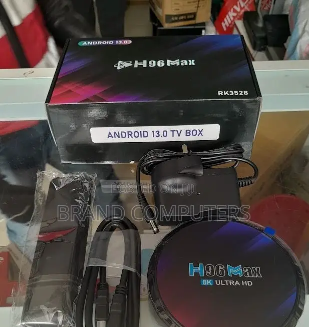 Android 13.0 H96 Max TV Box 4GB RAM 32GB ROM Quad Core
